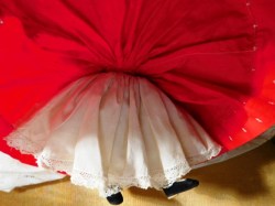 mme alex jo red slip